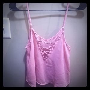 Pink tank top